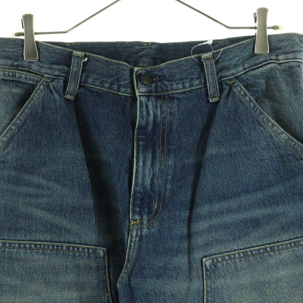 CARHARTT(カーハート) DOUBLE KNEE PANT ダブルニー ワークデニムパンツ インディゴ IO32699