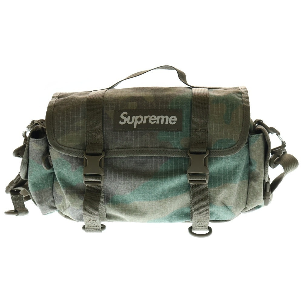 SUPREME(シュプリーム) 24SS Mini Duffle Bag カモ柄 ミニ ダッフル ショルダーバッグ カーキ/ブラウン