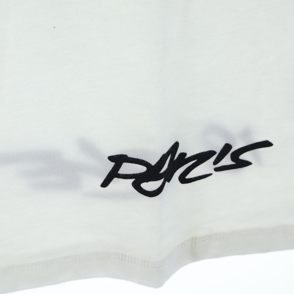 KENZO(ケンゾー) ×FUTURA 2000' CLASSIC T-SHIRT フロントロゴデザイン クラシック クルーネック カットソー 半袖Tシャツ ホワイト FF65TS2524SG