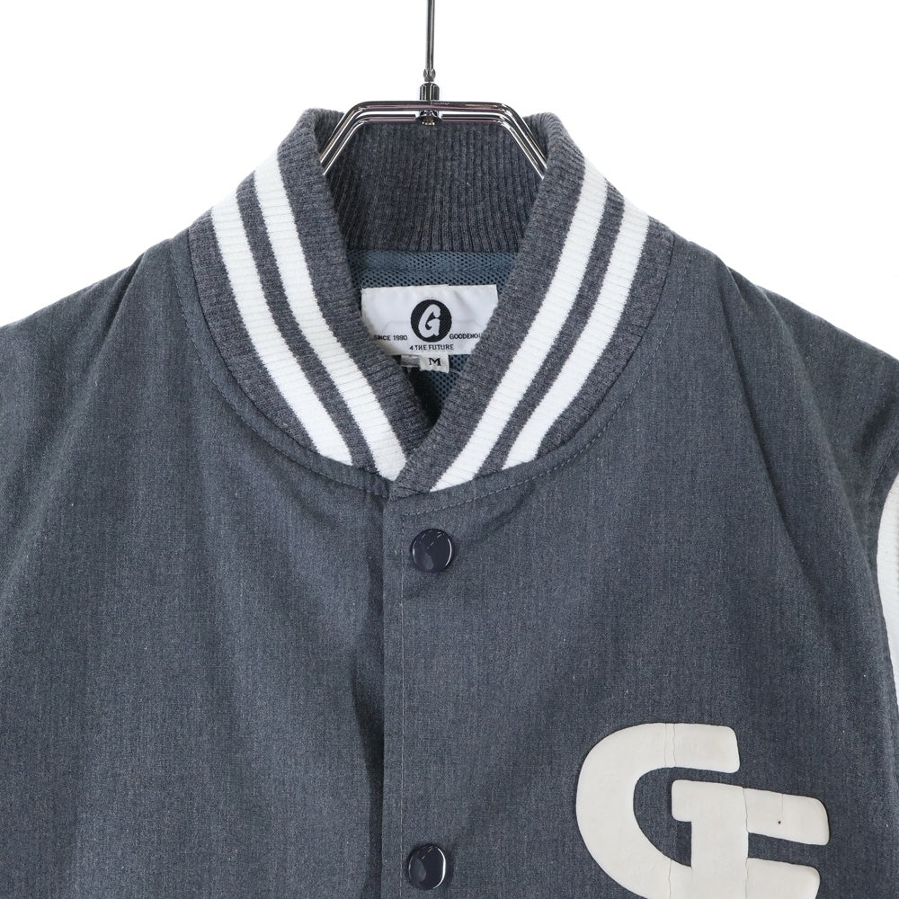 GOODENOUGH(グッドイナフ) BALL PARK JK GE ボールパーク マルチポケット スタジアムジャンパー ジャケット グレー GE-131003