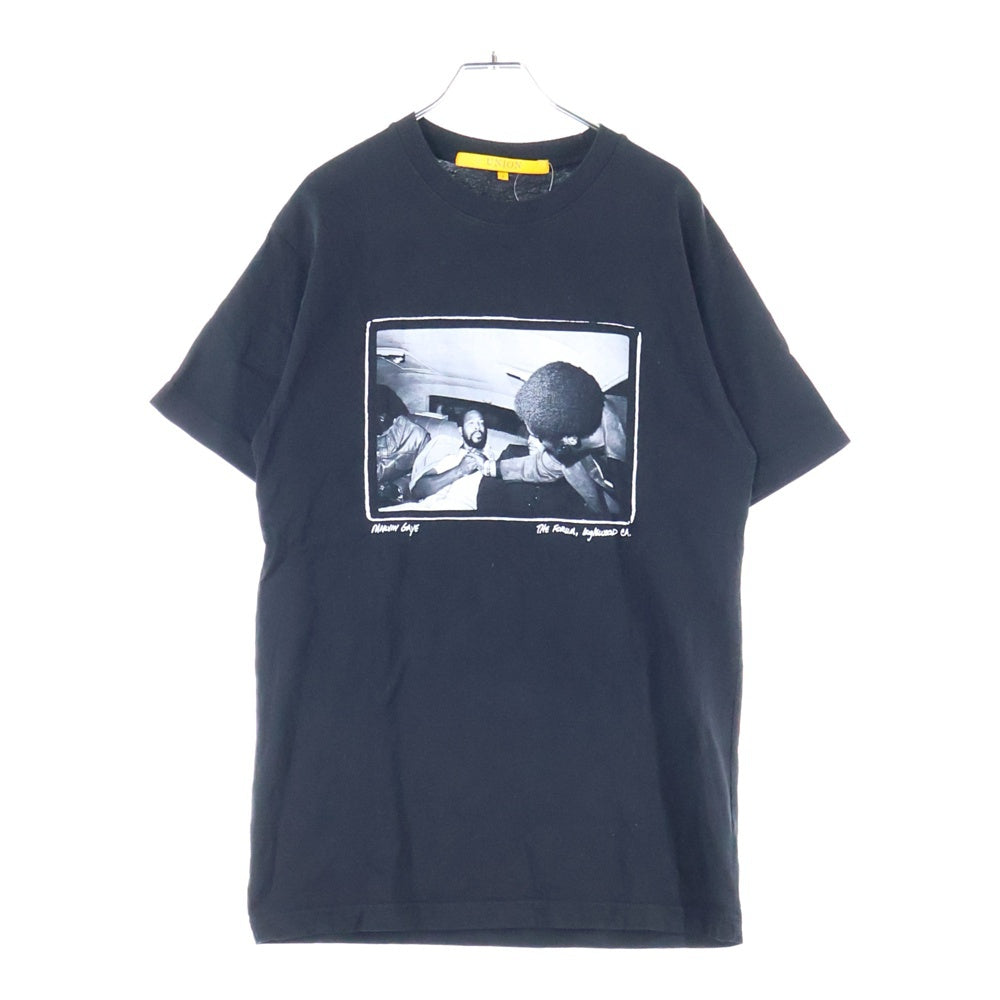 UNION(ユニオン) GEORGE CLINTON ジョージ クリントン クルーネック カットソー 半袖Tシャツ ブラック