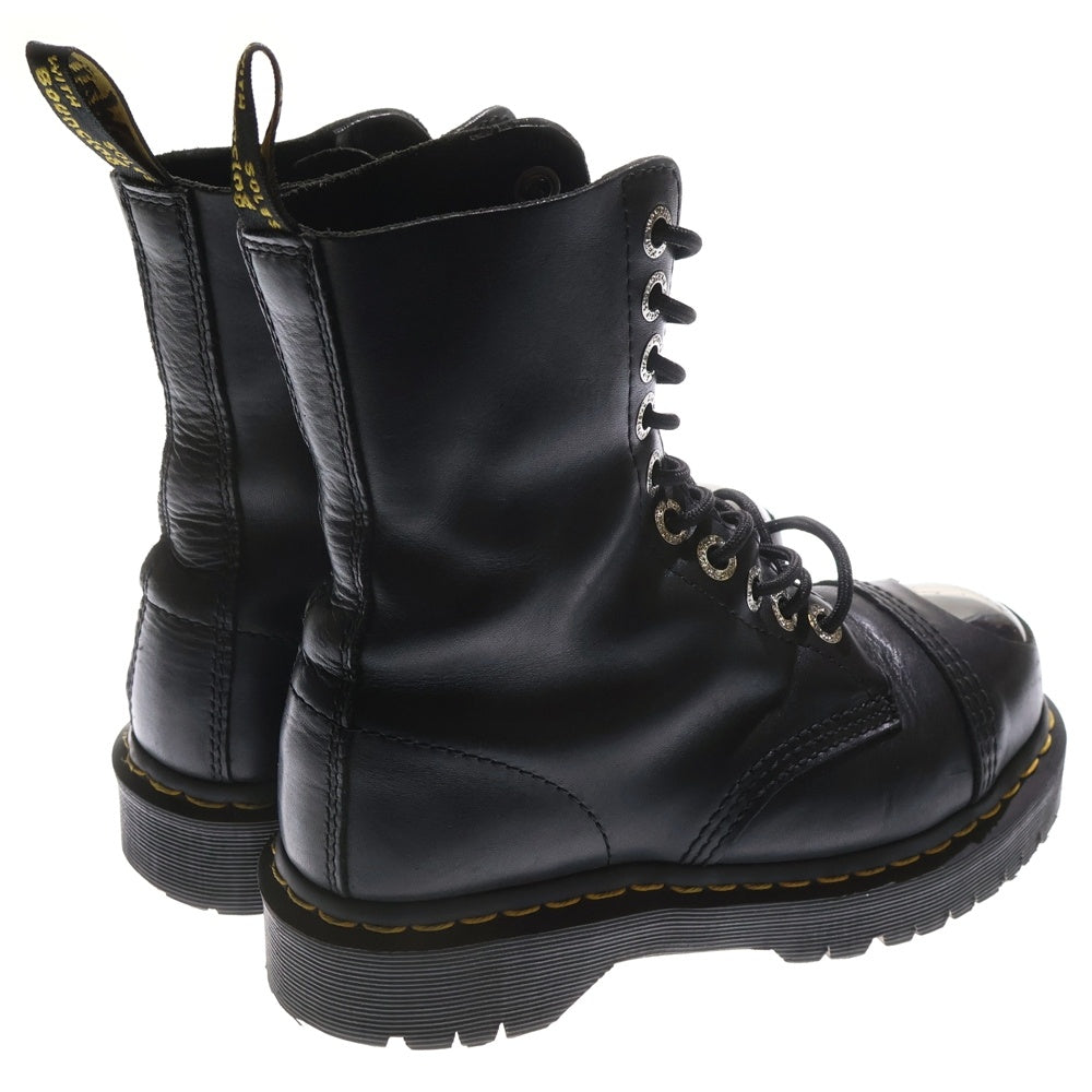 Dr.Martens(ドクターマーチン) 8761 BXB BOOT 10ホール レースアップ レザーハイカットブーツ ブラック レディース