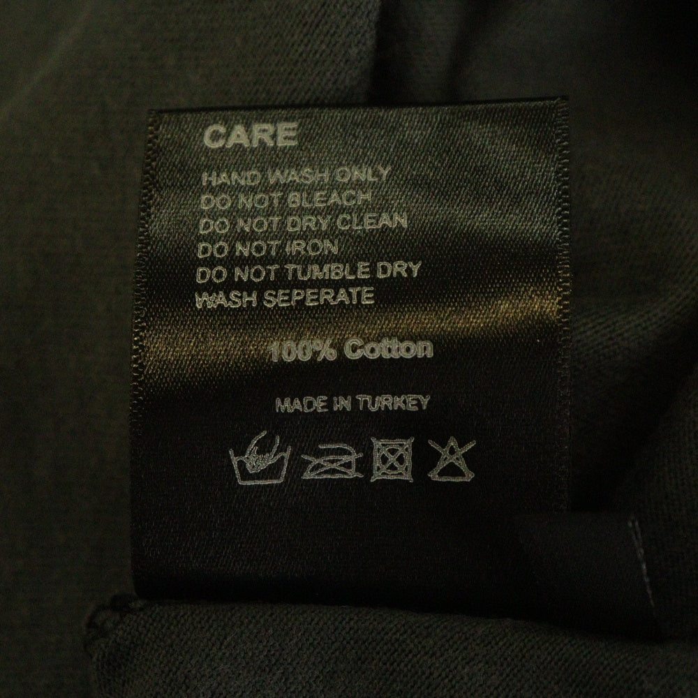 ASKYURSELF(アスクユアセルフ) LEGENDS T フォトプリント クルーネック コットン 半袖Tシャツ グレー