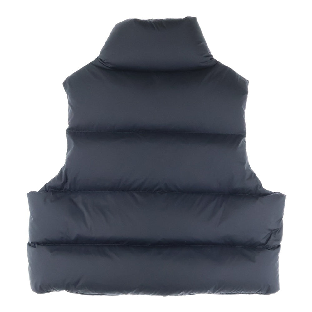 entire studios(エンタイア スタジオ) MML VEST ジップアップ ダウンベスト ブラック ES2400