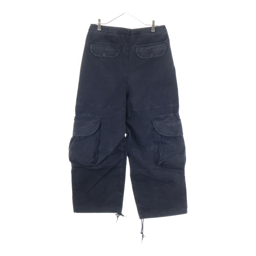 entire studios(エンタイア スタジオ) FREIGHT CARGO フレイト コットン カーゴパンツ ブラック ES2395