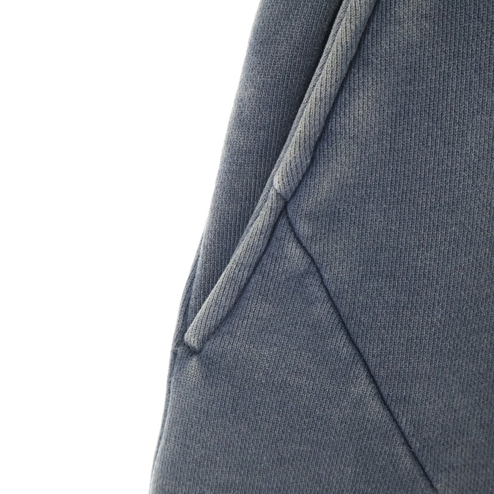 entire studios(エンタイア スタジオ) FULL SWEATPANT USED加工 ワイド スウェットパンツ ブラック ES2489