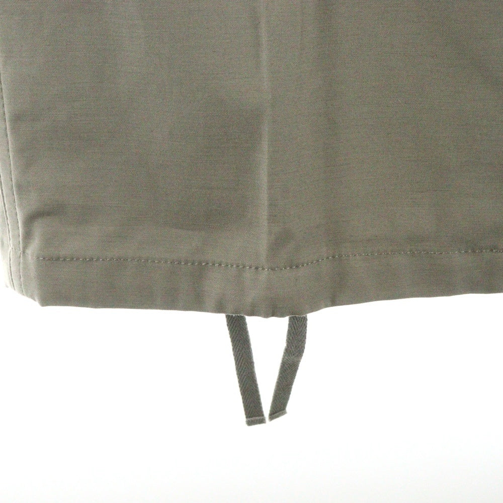 Sacai(サカイ) 25SS ×WTAPS Cotton Back Satin Pants ダブルタップス コットン バックサテン カーゴパンツ ブラウン 25-03695M