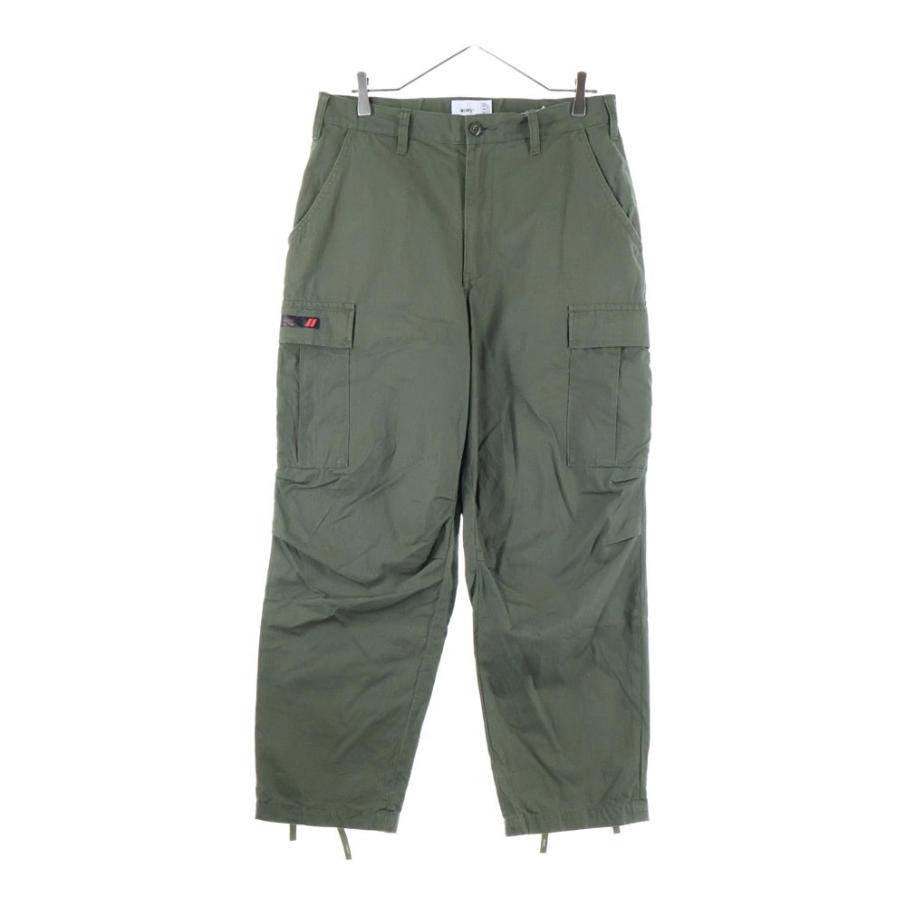 WTAPS(ダブルタップス) 24AW TROUSERS RIPSTOP リップストップ トラウザーズ カーゴパンツ カーキ 242WVDT-PTM01
