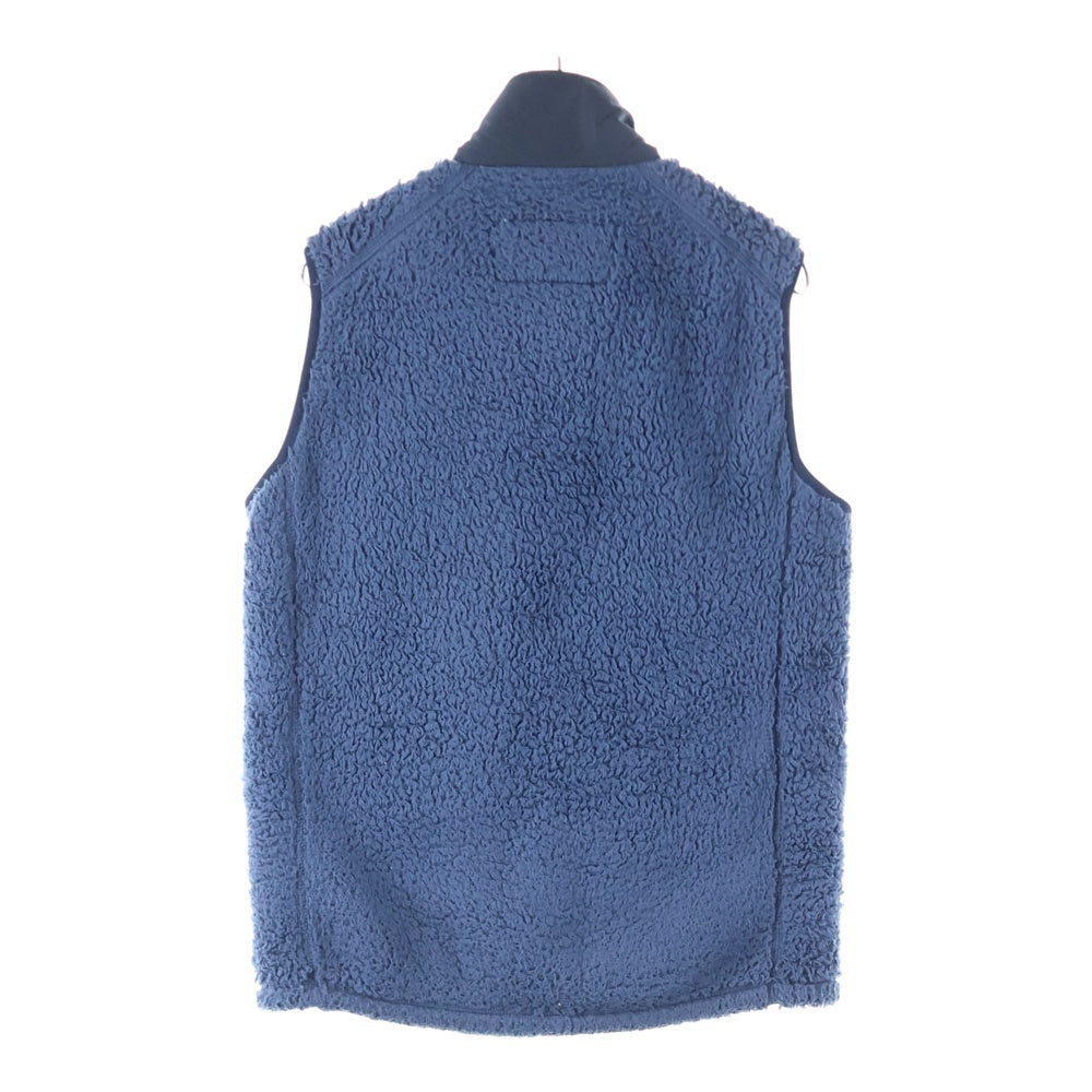 Marmot(マーモット) ORIGIN FLEECE VEST オリジン ナイロン切り替え ボア フリース ジャケット ベスト ブルー MJF-F5099