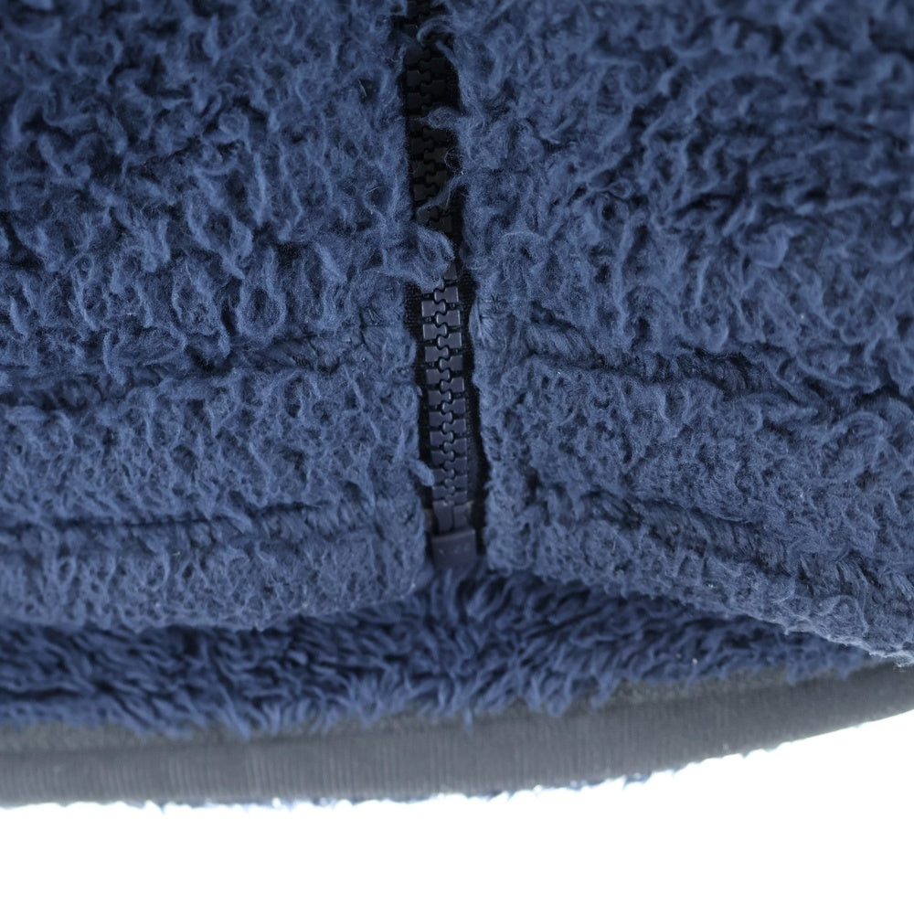 Marmot(マーモット) ORIGIN FLEECE VEST オリジン ナイロン切り替え ボア フリース ジャケット ベスト ブルー MJF-F5099