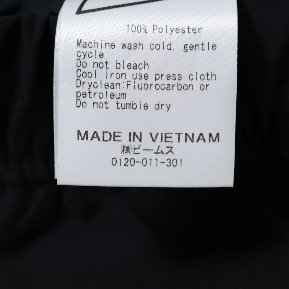 BEAMS(ビームス) Pilgrim Surf+Supply HAROLD HANG SHORTS ピルグリム サーフ サプライ ハロルド ハン ポリエステル ハーフパンツ ショーツ ブラック 36-25-0205-803