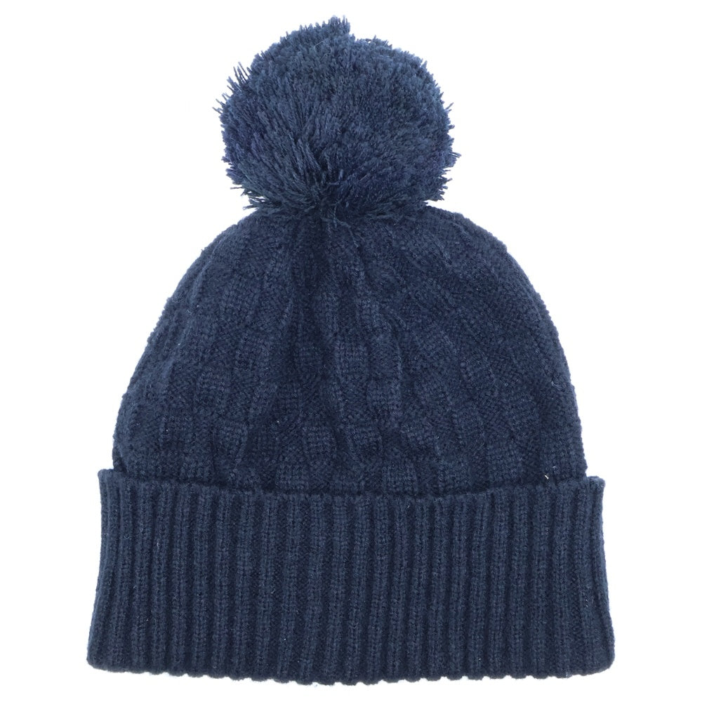 NO BRAND(ノーブランド) G.L.RELAXING グリーンレーベルリラクシング ニット帽 ビーニー ブラック