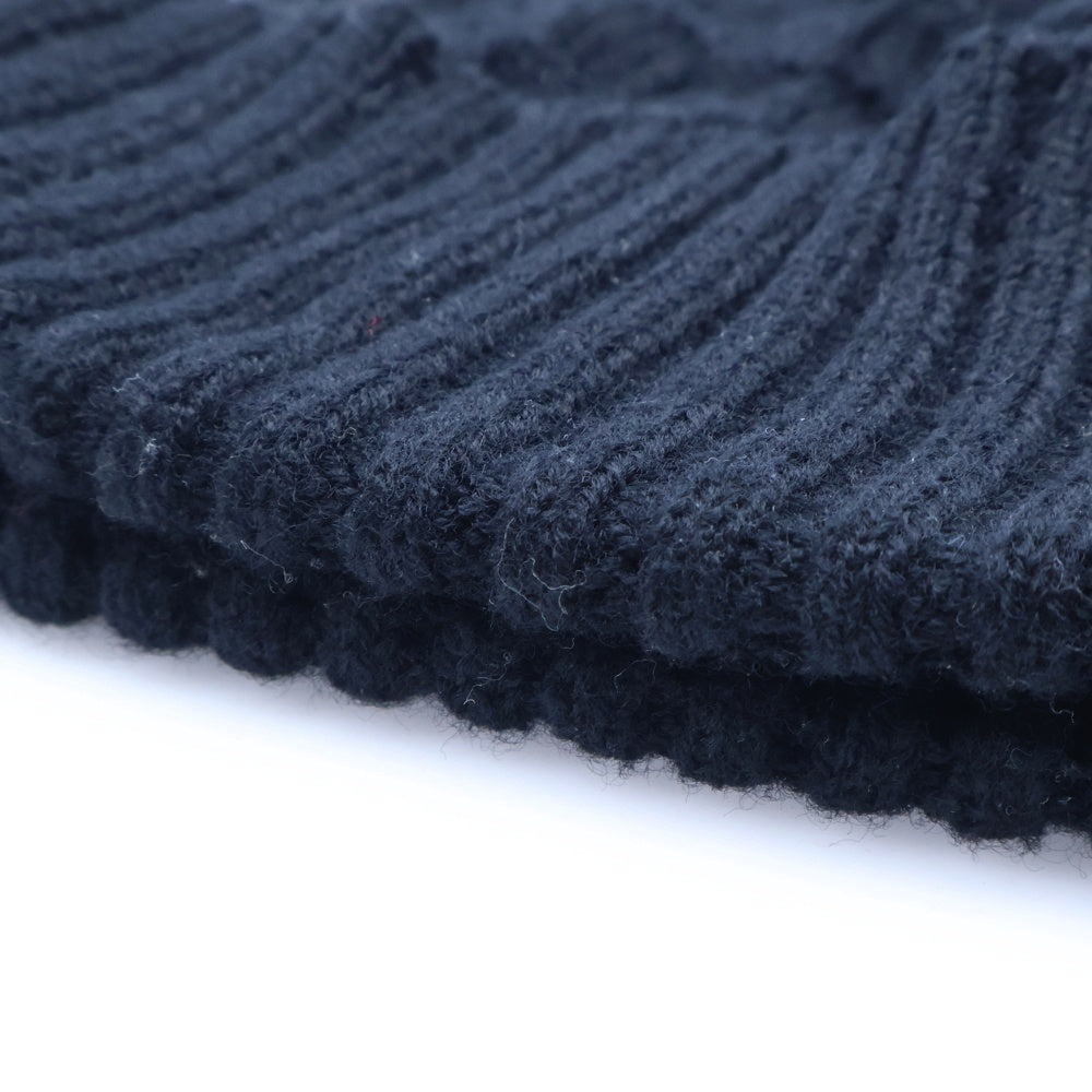 NO BRAND(ノーブランド) G.L.RELAXING グリーンレーベルリラクシング ニット帽 ビーニー ブラック