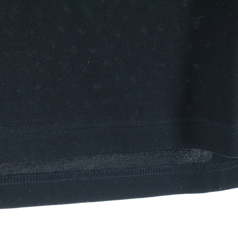 LACOSTE(ラコステ) PIQUE STRETCH ピケ ストレッチ ボタンダウン 半袖ポロシャツ ブラック