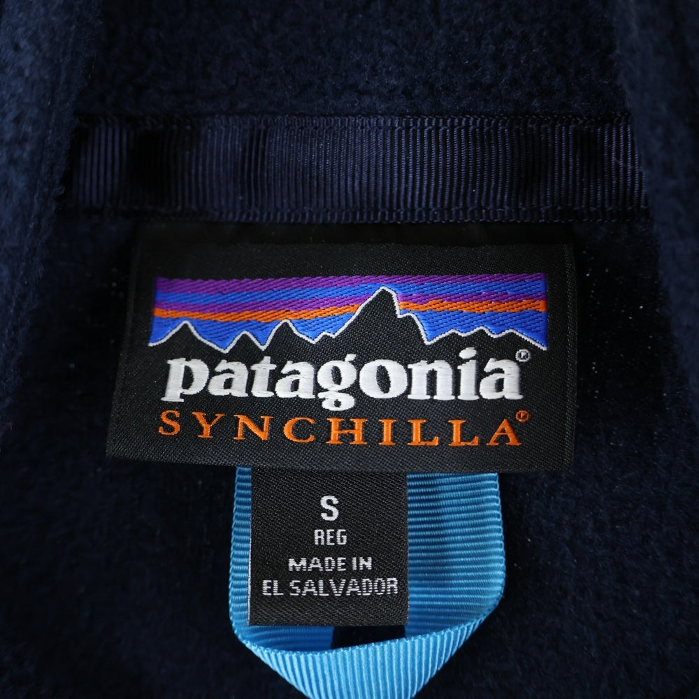 PATAGONIA(パタゴニア) 15AW SYNCHILLA シンチラ フリース ベスト ネイビー/レッド STY25500