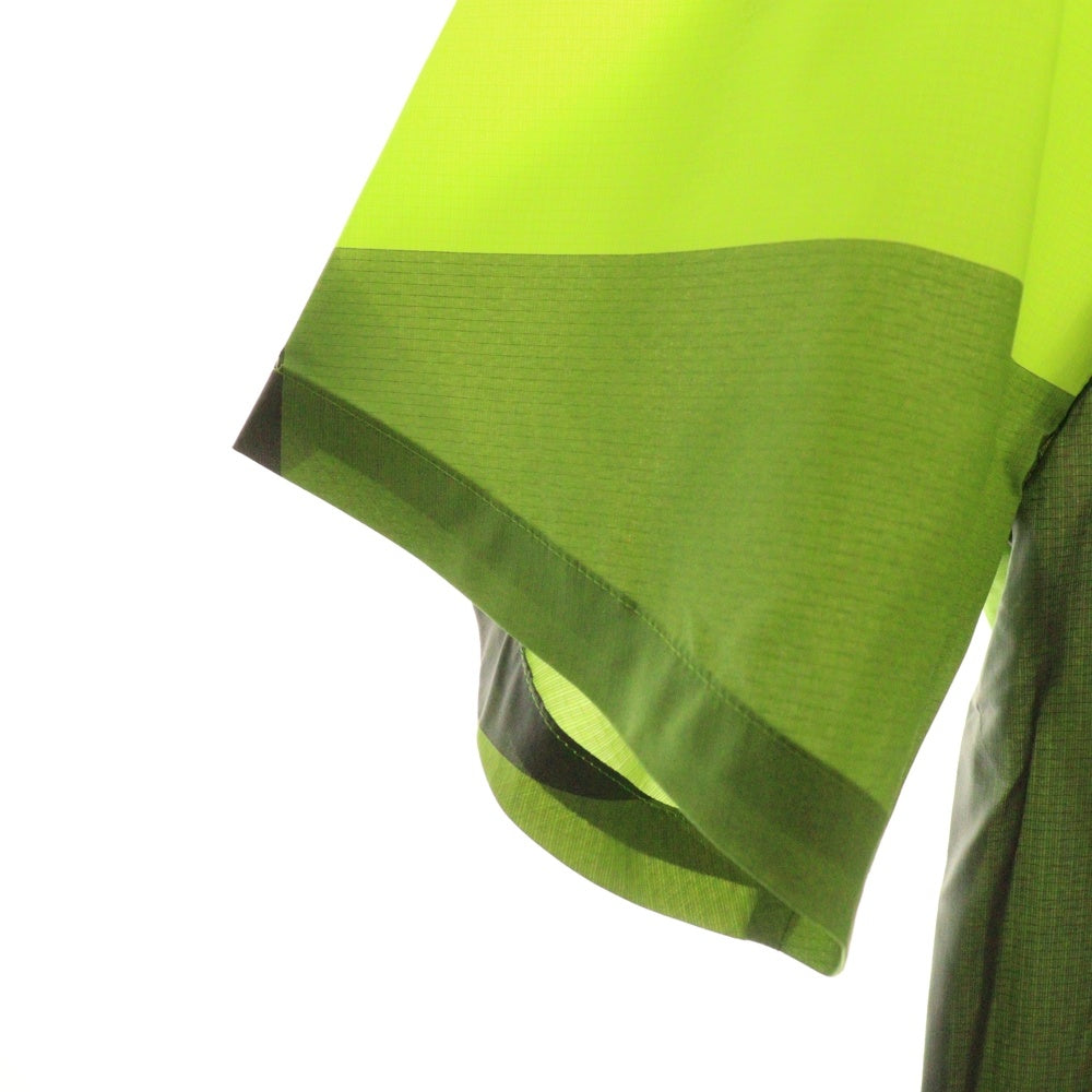 NIKE LAB(ナイキラボ) ×KIM JONES WINDRUNNER S/S JACKET キムジョーンズ ウィンドランナー 半袖プルオーバージャケット イエロー 837939-702