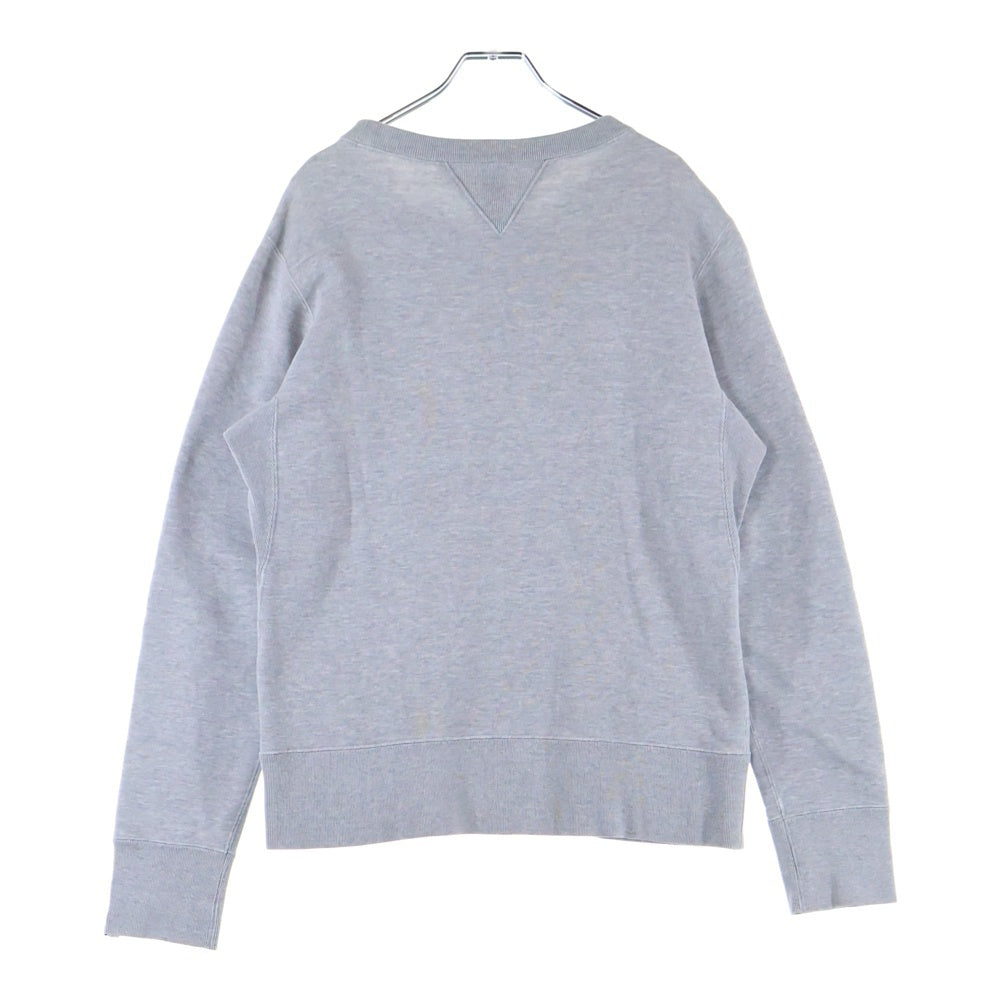 LOOPWHEELER(ループウィラー) ×BEAMS PLUS SUPER HEAVY WEIGHT SWEAT CREW NECK ビームスプラス スーパーヘビーウェイト クルーネック スウェット トレーナー グレー