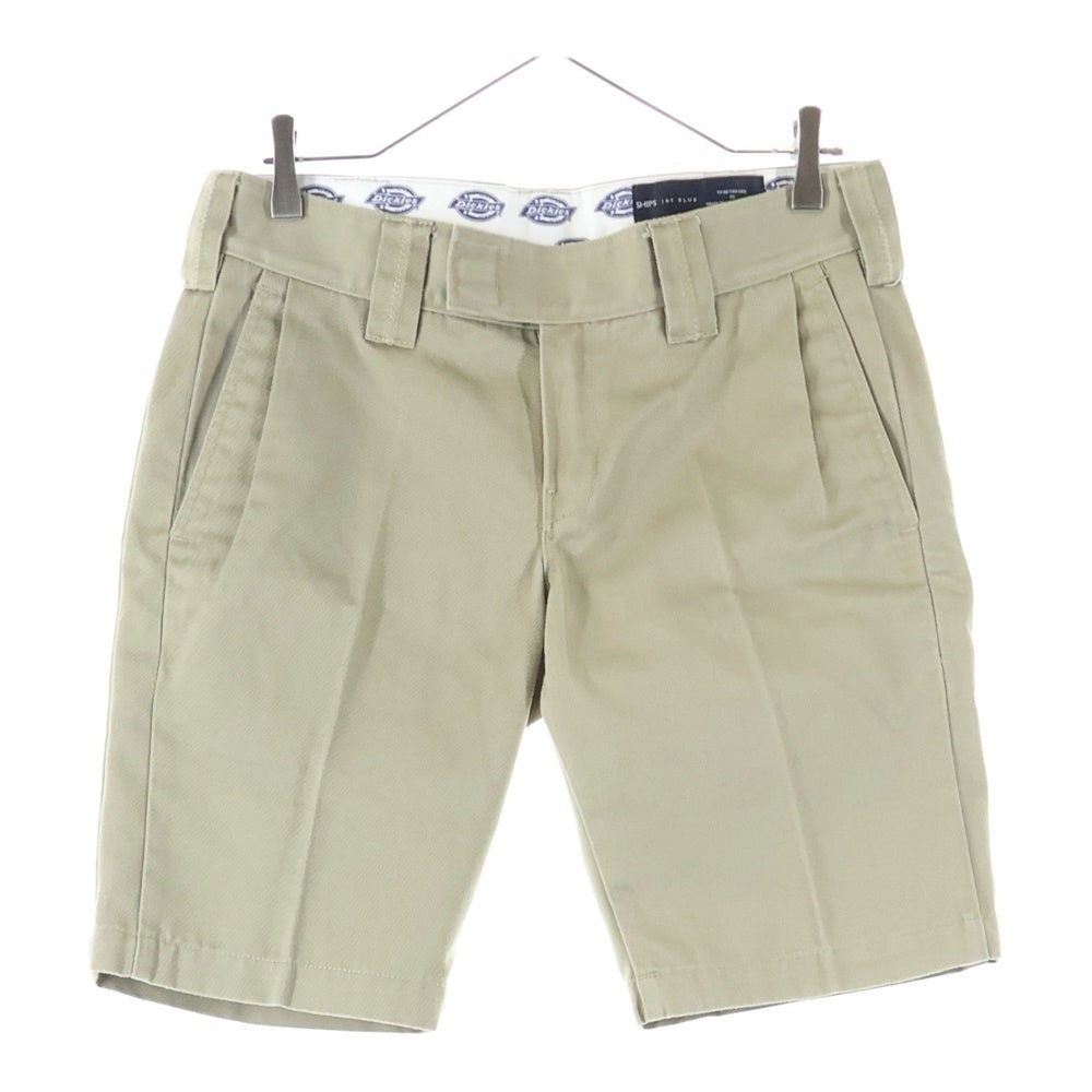 Dickies(ディッキーズ) ×SHIPS センタープレス ハーフチノ パンツ ショーツ ベージュ