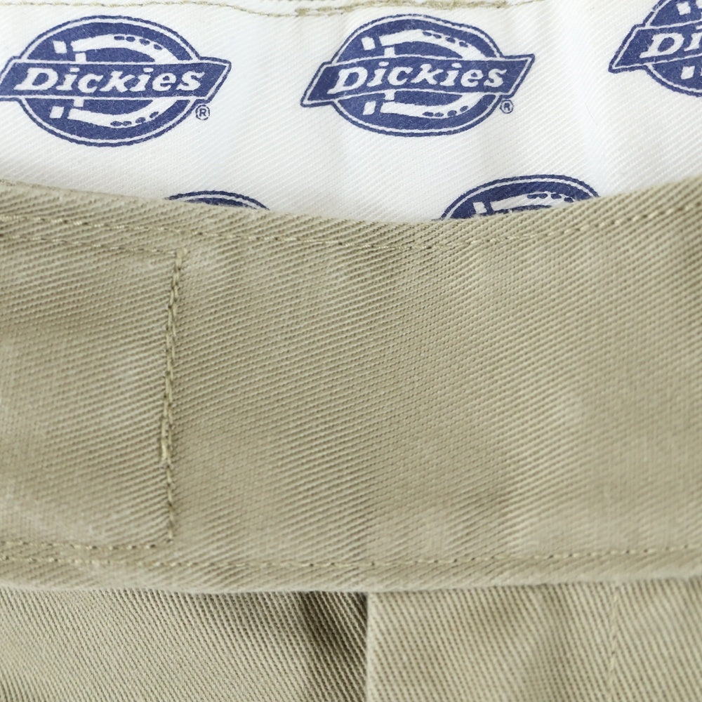 Dickies(ディッキーズ) ×SHIPS センタープレス ハーフチノ パンツ ショーツ ベージュ
