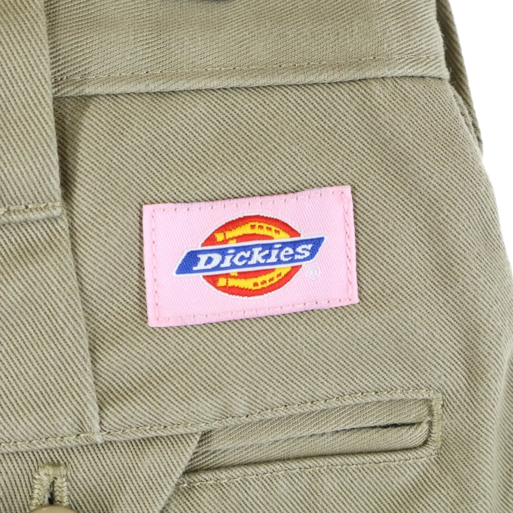 Dickies(ディッキーズ) ×SHIPS センタープレス ハーフチノ パンツ ショーツ ベージュ