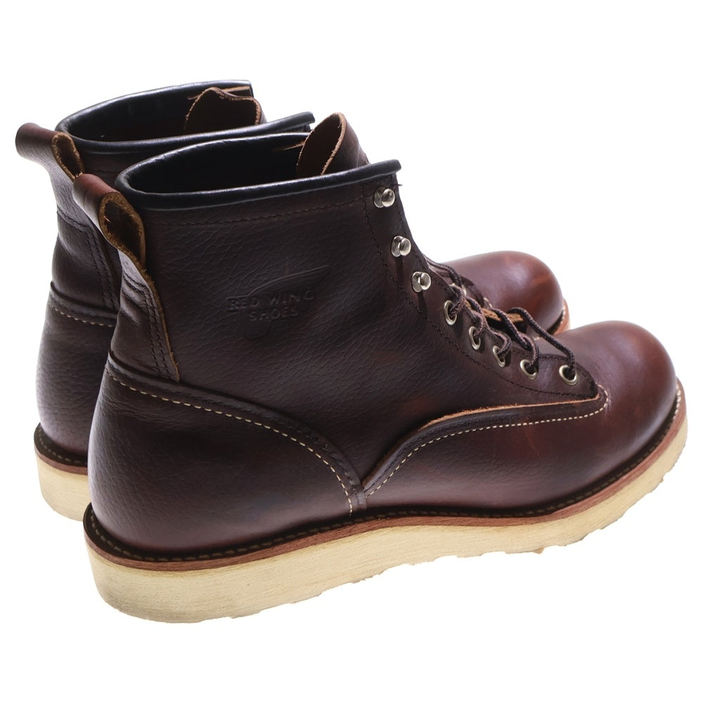 RED WING(レッド ウイング) 2906 6INCH LINEMAN BOOTS シックスインチ ラインマン レースアップブーツ ブラウン