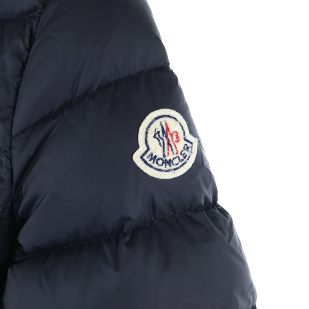 MONCLER(モンクレール) 18AW HERMIFUR GIUBBOTTO エルミファー リアルファー付 ジップアップダウンジャケット ダウンコート レディース ブラック D20934990015 53048