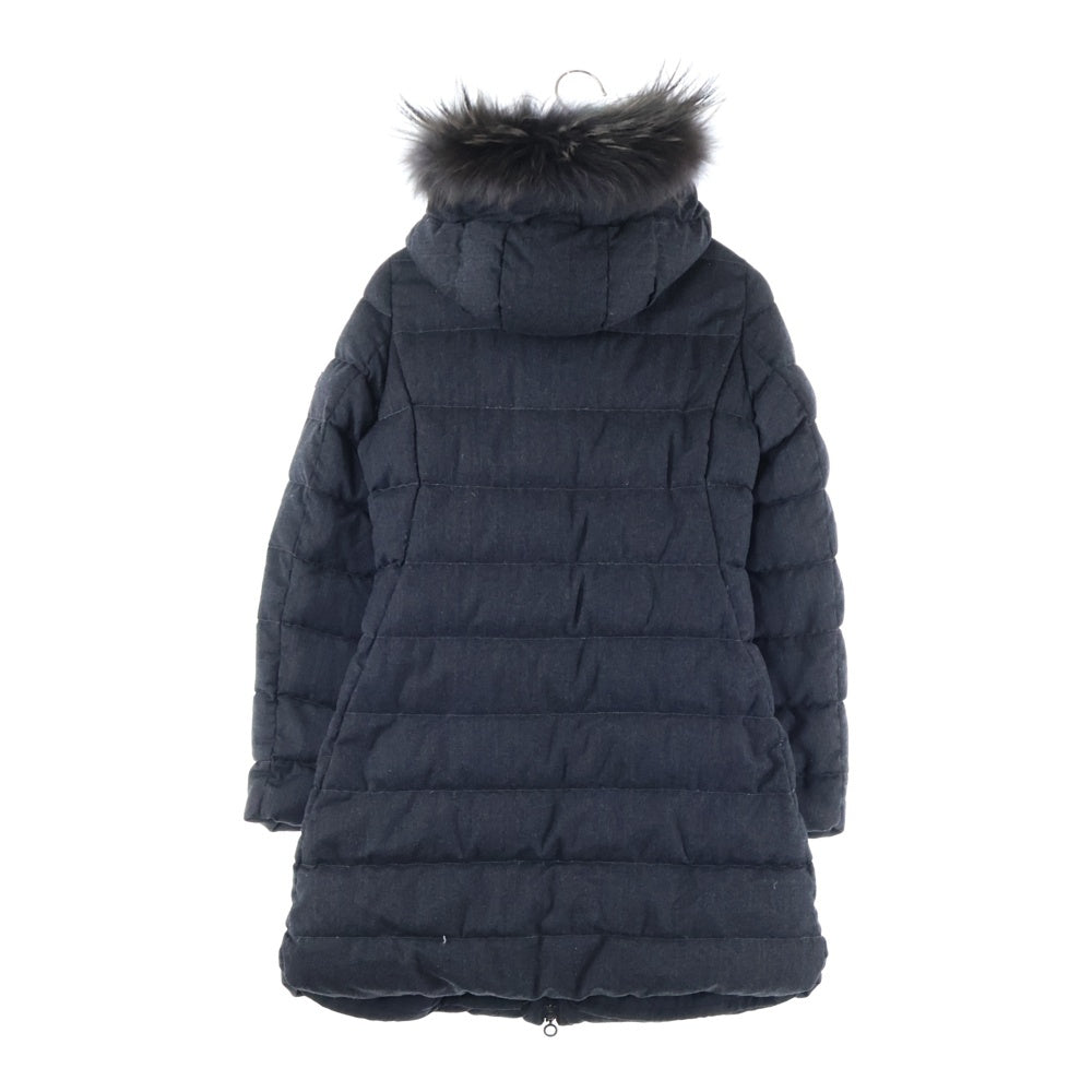 TATRAS(タトラス) 17AW LAVIANA ラヴィアナ ファー付 ジップアップダウンジャケット ダウンコート レディース ダークグレー LTA17A4571
