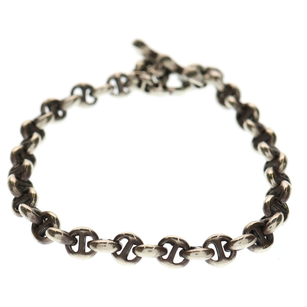 HOORSENBUHS(ホーセンブース) 5MM OPEN-LINK BRACELET 6Pダイヤモンド オープンリンク ブレスレット 8インチ シルバー