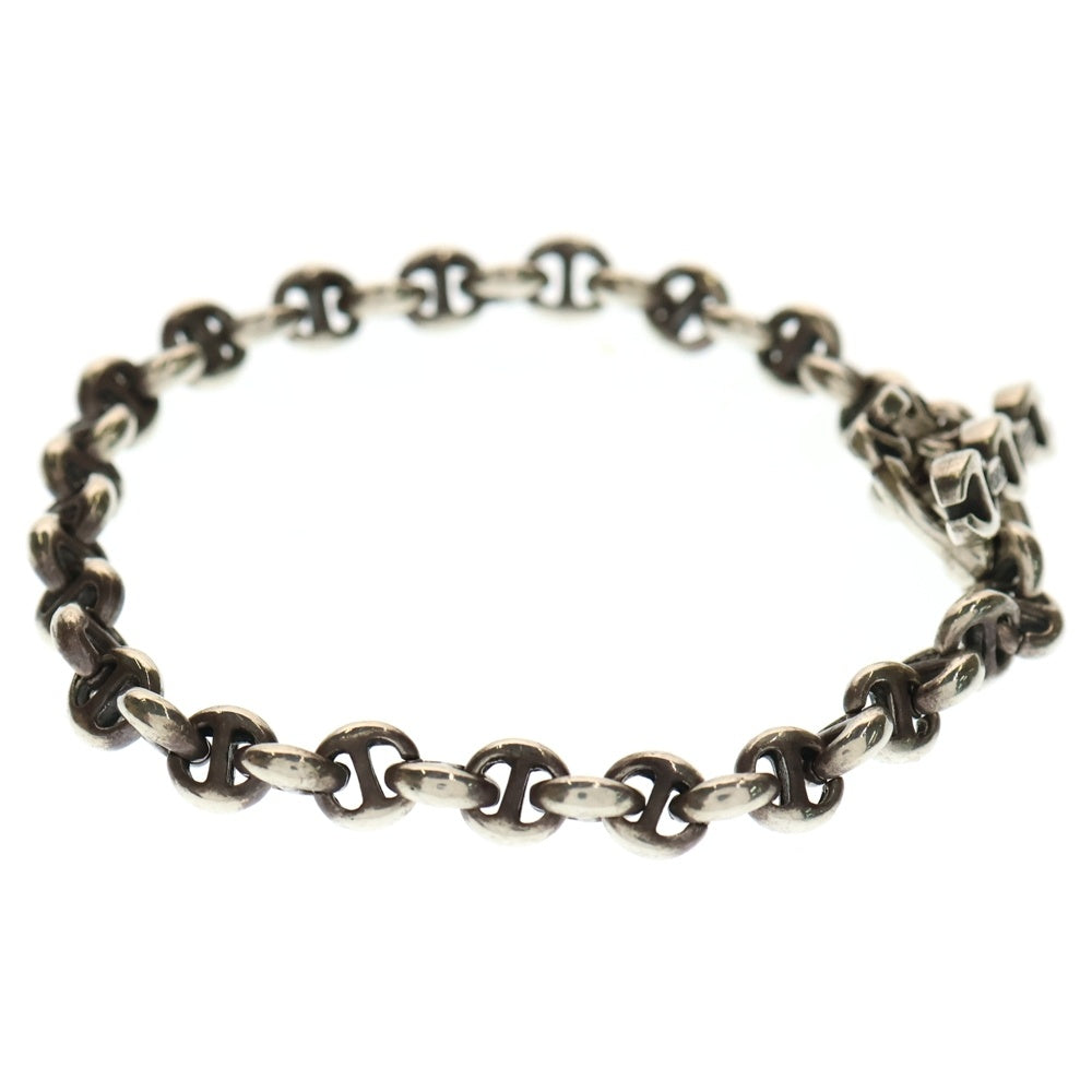 HOORSENBUHS(ホーセンブース) 5MM OPEN-LINK BRACELET 6Pダイヤモンド オープンリンク ブレスレット 8インチ シルバー