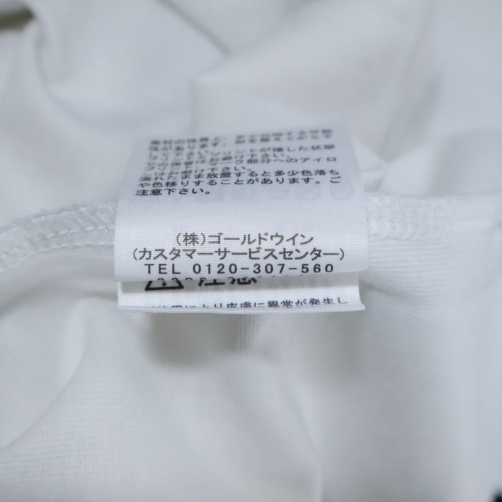 THE NORTH FACE(ザノースフェイス) S/S HISTORICAL LOGO TEE ヒストリカルロゴ プリント クルーネック 半袖Tシャツ カットソー ホワイト NT32332