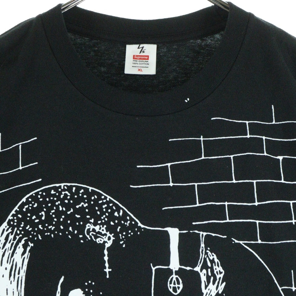 SUPREME(シュプリーム) 25AW ×Y's by Yohji Yamamoto Thinker Tee ワイズ ヨウジヤマモト シンカー プリント クルーネック 半袖Tシャツ カットソー ブラック