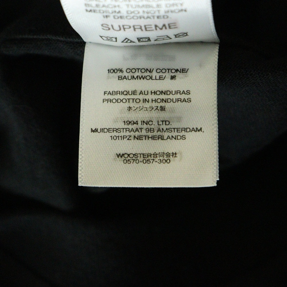 SUPREME(シュプリーム) 25AW ×Y's by Yohji Yamamoto Thinker Tee ワイズ ヨウジヤマモト シンカー プリント クルーネック 半袖Tシャツ カットソー ブラック