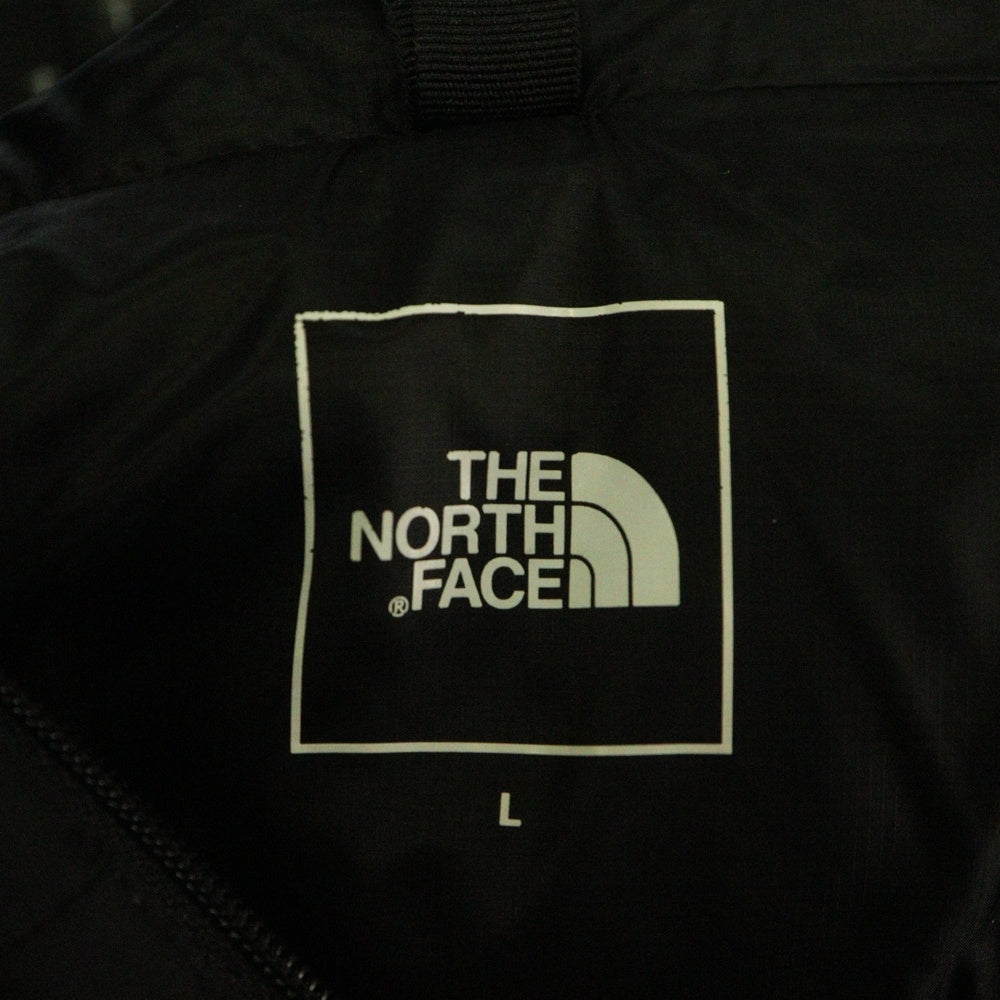 THE NORTH FACE(ザノースフェイス) THUNDER HOODIE サンダー ジップアップ ナイロン ライト ダウンジャケット ブラック NY82011
