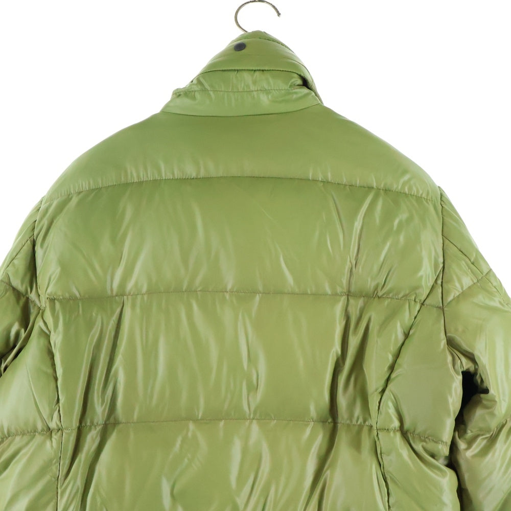 DIESEL(ディーゼル) 00S SHORT DOWN JAKET テフロン加工 ジップアップ ナイロン ジャケット グリーン