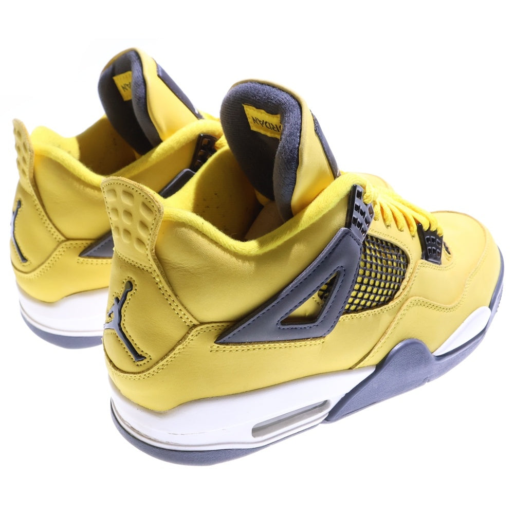 NIKE(ナイキ) AIR JORDAN 4 Tour Yellow エアジョーダン4 ツアーイエロー ハイカットスニーカー US10/28cm CT8527-700