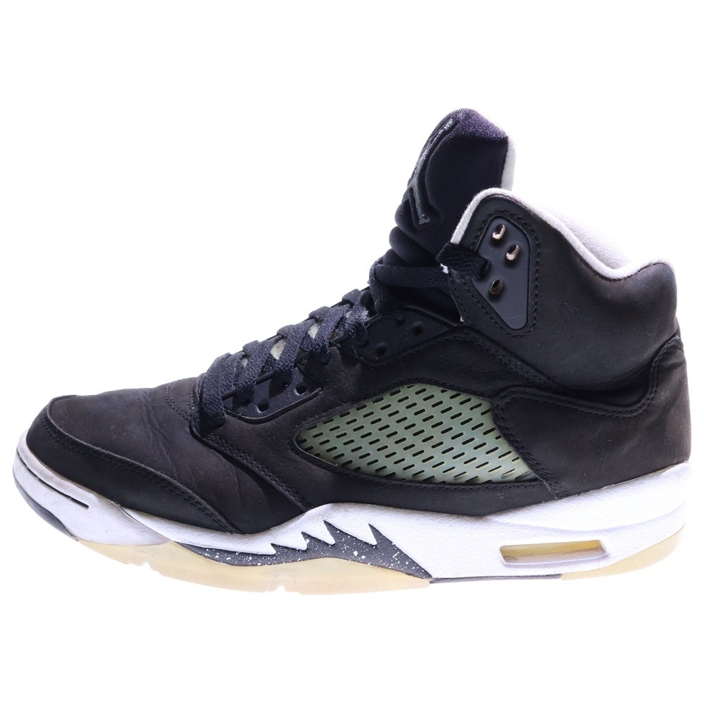 NIKE(ナイキ) AIR JORDAN 5 Moonlight エアジョーダン 5 ムーンライト ハイカットスニーカー ブラック US9.5/27.5cm CT4838-011