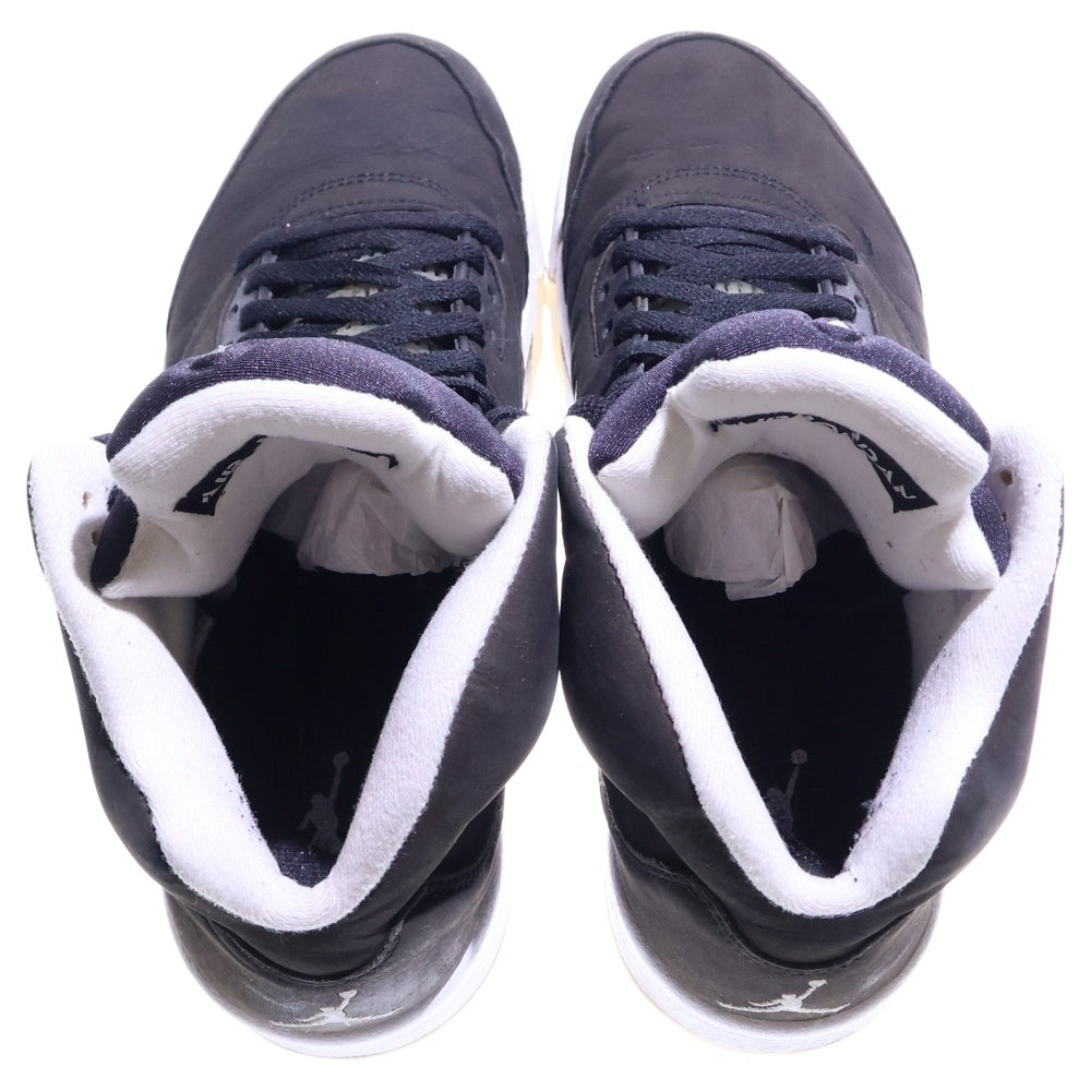 NIKE(ナイキ) AIR JORDAN 5 Moonlight エアジョーダン 5 ムーンライト ハイカットスニーカー ブラック US9.5/27.5cm CT4838-011
