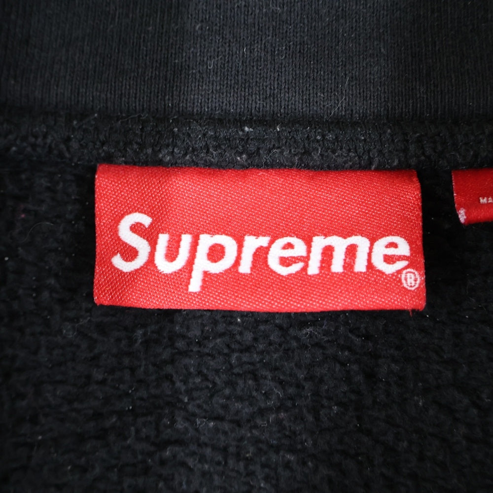 SUPREME(シュプリーム) 23AW Cargo Pocket Zip Up Sweatshirt カーゴポケット ジップアップ スウェットシャツ ブラック