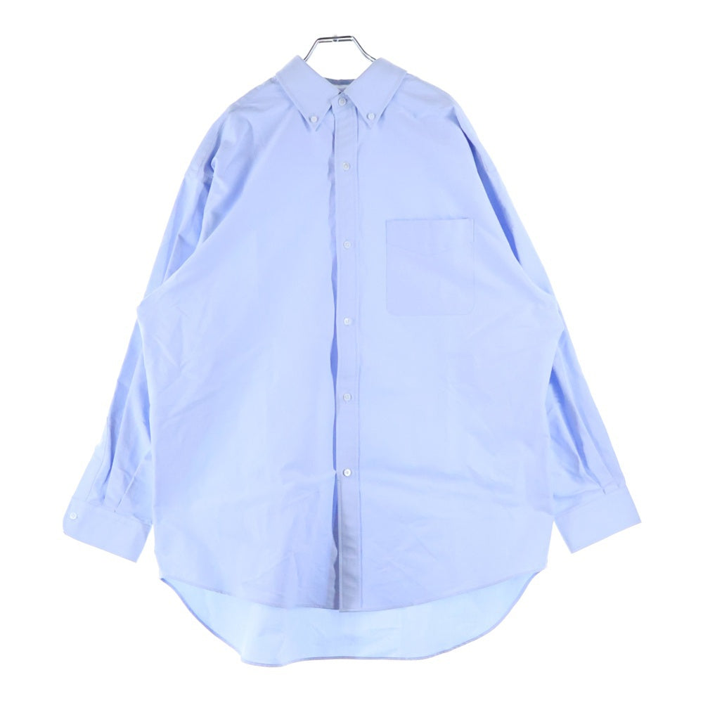 LE PARC(ルパルク) OXFORD OVER SHIRTS オックスフォードオーバーサイズ 長袖ボタンダウンシャツ ブルー 21-050-053-2310-1-0
