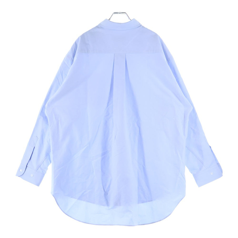 LE PARC(ルパルク) OXFORD OVER SHIRTS オックスフォードオーバーサイズ 長袖ボタンダウンシャツ ブルー 21-050-053-2310-1-0