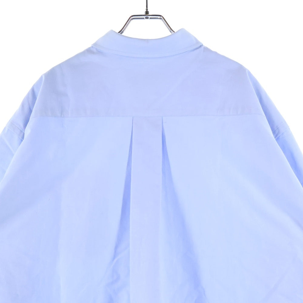 LE PARC(ルパルク) OXFORD OVER SHIRTS オックスフォードオーバーサイズ 長袖ボタンダウンシャツ ブルー 21-050-053-2310-1-0