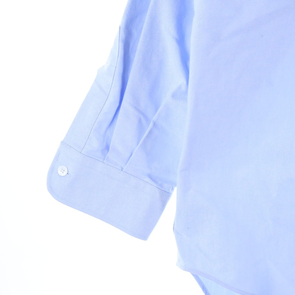 LE PARC(ルパルク) OXFORD OVER SHIRTS オックスフォードオーバーサイズ 長袖ボタンダウンシャツ ブルー 21-050-053-2310-1-0