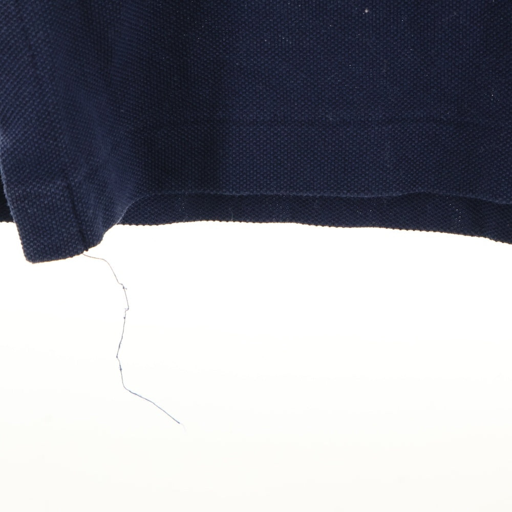 POLO RALPH LAUREN(ポロラルフローレン) CUSTOM SLIM FIT スモールポニー刺繍 コットン 半袖ポロシャツ ネイビー