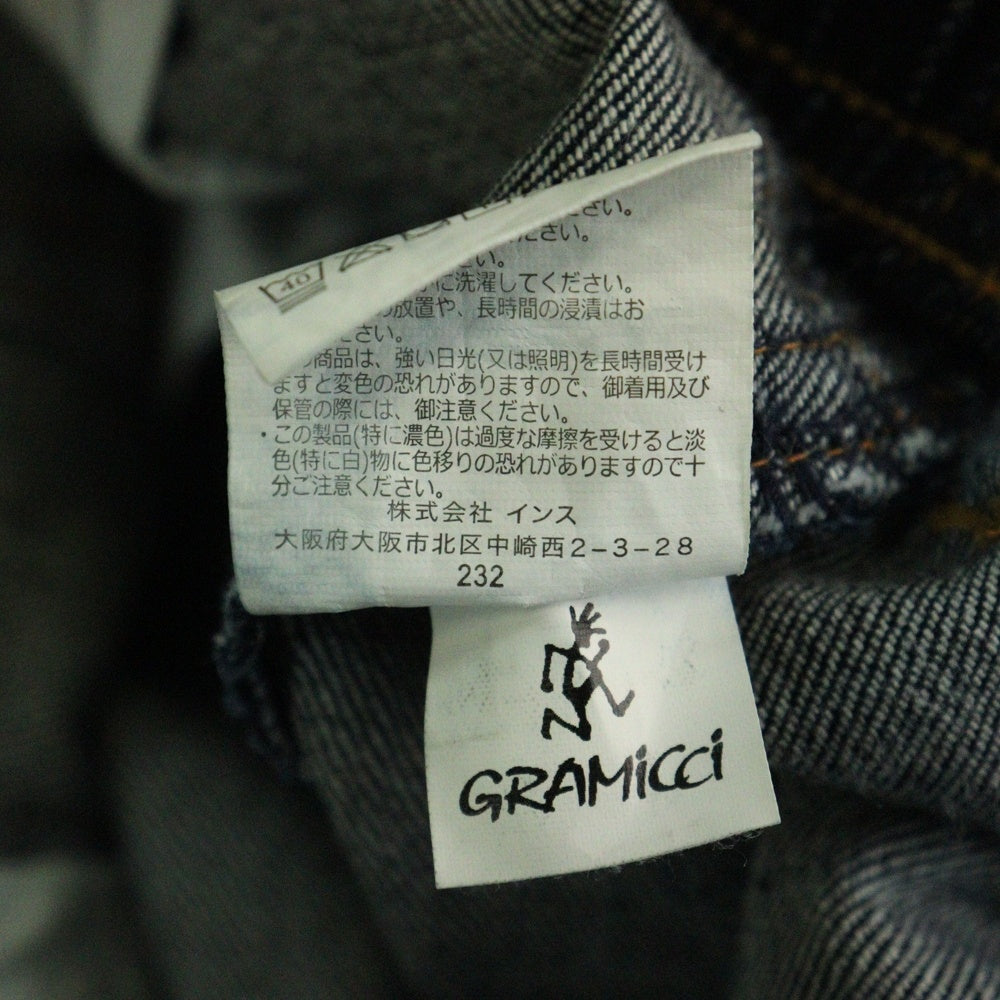 GRAMICCI(グラミチ) ORGANIC GARDEN PANT 3.1 オーガニック デニム ガーデンパンツ インディゴ GUP3-F1063