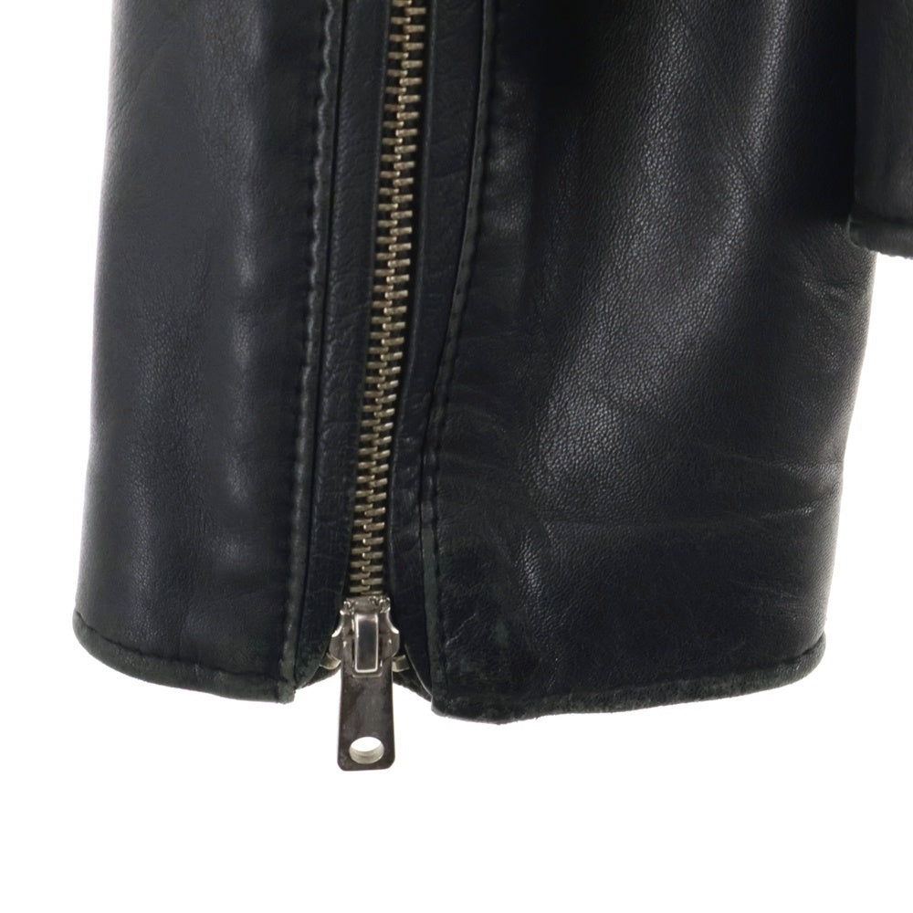 UNITED TOKYO(ユナイテッド トウキョウ) シープスキン シングルライダースジャケット ブラック 405352001