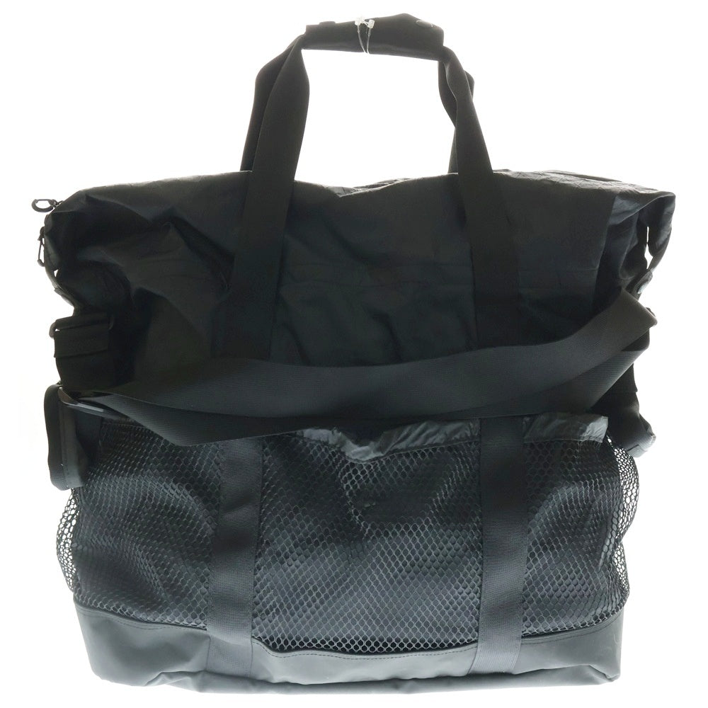 and wander(アンドワンダー) X-PAC 45L TOTE BAG ポリナイロン リフレクターロゴ トートバッグ ブラック 574-3975091