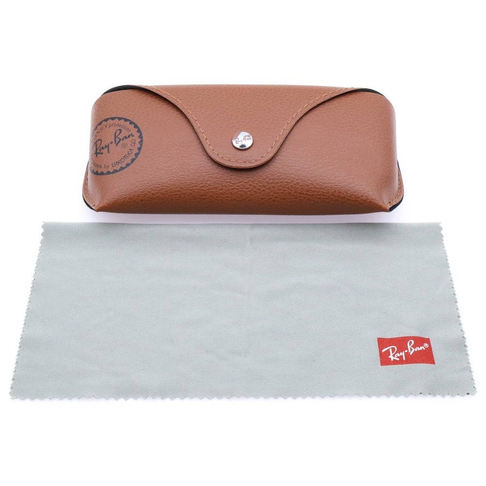 Ray Ban(レイバン) CLUBMASTER OVERSIZED クラブマスター オーバーサイズ スクエアフレーム カラーレンズ サングラス ブラック/ゴールド RB4175