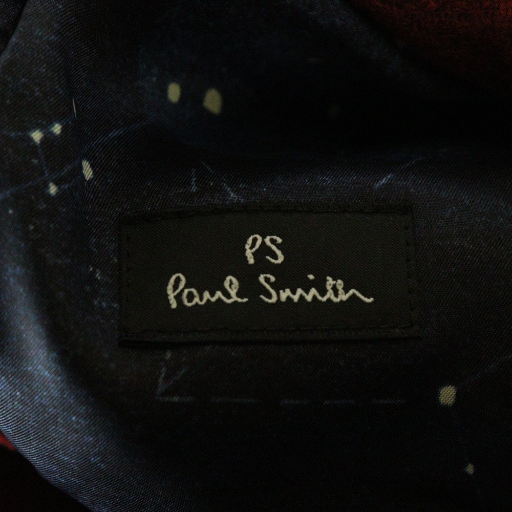 PS Paul Smith(ピーエスバイポールスミス) MOON社製 ダブルブレスト ウール ピーコート レッド PP-KS-31603