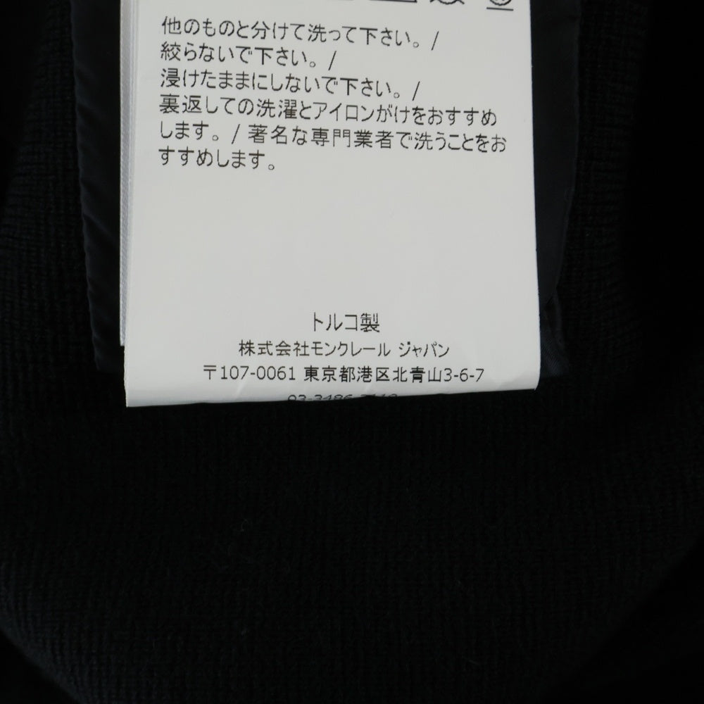 MONCLER(モンクレール) 18AW MAGLIONE TRICOT CARDIGAN マリオーネ トリコ カーディガン ニット切替ダウン ダウンジャケット ブラック D20979421400