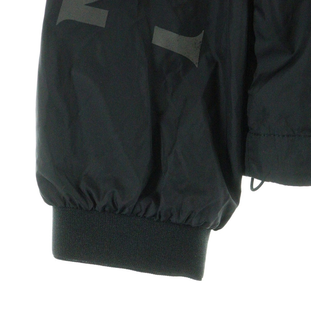 MONCLER(モンクレール) 22AW BESAR ベサー アームロゴデザイン ダブルポケット ジップアップ フーデッド ナイロンジャケット ブラック H20911A00189